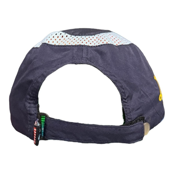 Trendwave Hat Cap Strap Back Navy Blue Mesh Ventilated Athletic Breathable Mens - Picture 3 of 10